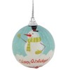 Northlight 14-Piece Snowmen 'Happy Holidays' Decoupage Christmas Ball Ornament Set, 2.25"(60mm) - image 3 of 4