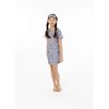 Sleep On It Girls Super Soft Jersey Pajama Sleep Shirt with Matching Sleep Mask - 3 of 4