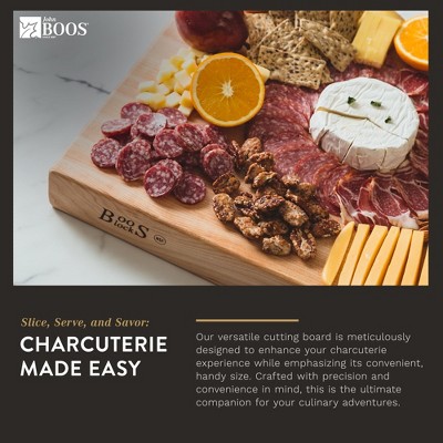Maple Wood Reversible Cutting Board with Hand Grips