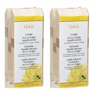 Gigi Accu Edge Applicators - Large - Contains 100 (PACK OF 2) - 1 of 4