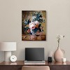 Art Remedy Jan van Huysum - A Delft Vase with Flowers Vintage Classic Roses Wall Art Unframed - 2 of 4