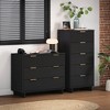 Manhattan Comfort 2pc Granville Narrow Chest and Dresser Bedroom Set - image 2 of 4