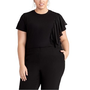 Rachel Roy Womens Natalia Embellished T-Shirt - 1 of 1