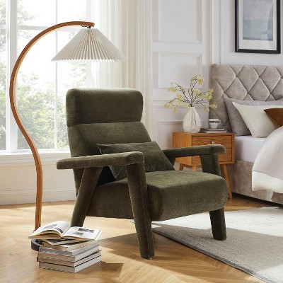 MINIMORE Modern Style 35.4" Width Stella High-Back Fully Upholstered Armchair