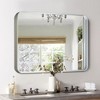 PexFix Bathroom Wall Mirror Large Metal Frame Wall Mounted Mirror for Bedroom Living Room Dresser Entryway Decor - 3 of 4
