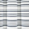 72"x72" Urban Woven Yarn Dyed Eco-Friendly Recycled Cotton Shower Curtain Navy - Lush Décor: Bathroom Accessory, Plain Weave - 3 of 4