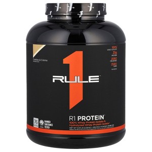 Rule One Proteins R1 Protein Powder Drink Mix, Cookies & Creme, 5.03 lb (2.28 kg) - 1 of 2