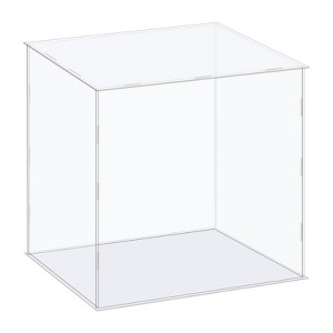Unique Bargains Acrylic Self-Assembly Dustproof Collectibles Display Cases - 1 of 3