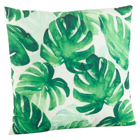 Palm leaf best sale cushion target