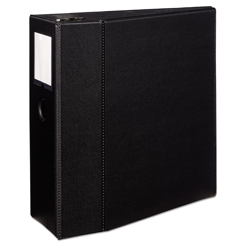 Avery Durable Binder with Two Booster EZD Rings 11 x 8 1/2 5" Black 08901, 2 of 8