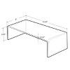 Azar Displays Acrylic Riser Pedestal Display 15"W x 7.75"D x 4.5"H - 3 of 4