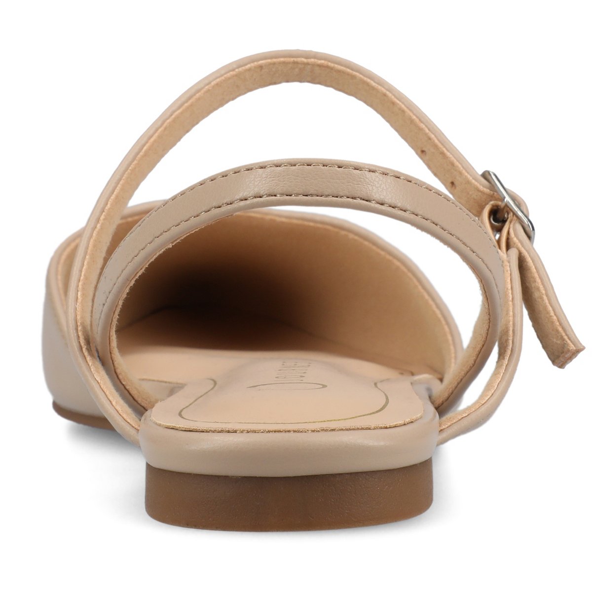 Обувь Journee Collection Journee Women's SuperNatural Shades Martine Flats, Taupe 8 — фото 3
