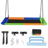 Infans 700lb Giant 60" Platform Tree Swing Outdoor w/ 2 Hanging Straps - 2 of 4