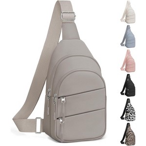 Small Anti-Theft Sling Bag, Lightweight Crossbody Backpack for Men & Women, Outdoor Hiking and Travel Daypack - 1 of 4