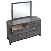 Passion Furniture Glasgow 39 in. W x 35 in. H Rectangle Framed Dresser Mirror - 3 of 4