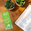 Dicksons Rest in God's Word Lime Green 6.25 inch Paper Bookmark Pack of 12 - 4 of 4