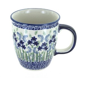 Blue Rose Polish Pottery Manufaktura Coffee Mug - 1 of 2