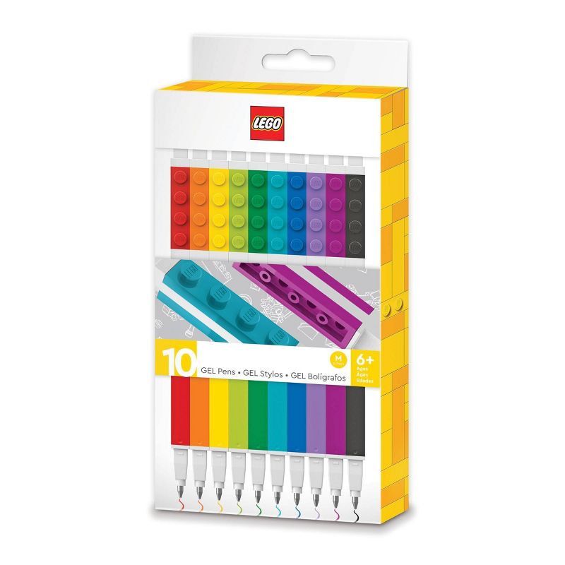 LEGO Star Wars 10pk Gel Pens Multicolored Ink with Lightsaber Gel Pen, 2 of 8