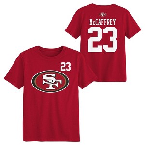 NFL San Francisco 49ers Christian McCaffrey Youth Short Sleeve T