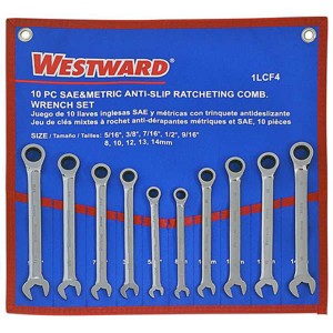 Westward  Combo Wrench St,CV Steel,Satin,Offset 4JMC6 - 1 of 1