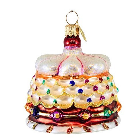 Christopher Radko Company 3.0 Inch Let Them Eat Cake Jr Ornament Desert Christmas Tree Ornaments - image 1 of 3