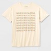 Pride Adult Love Is Not A Crime Short Sleeve T-Shirt - Cream - image 2 of 3