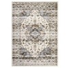 Vintage Boho Washable Area Rugs Soft Medallion Distressed Rug Carpet - 3 of 4
