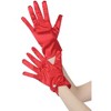 INSPIRE CHIC Women's Satin Faux Pearl Sembellished Full Finger Gloves - 4 of 4