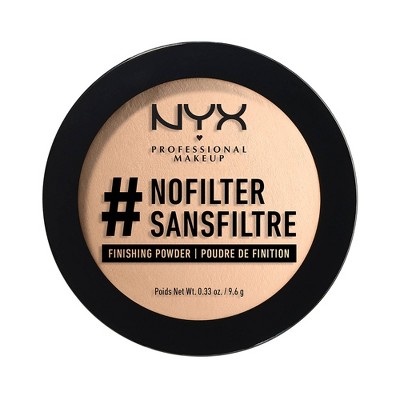 NYX Professional Makeup #NOFILTER Finishing Pressed Powder - Setting Powder - 0.33oz