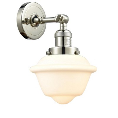 Oxford - 1 Light Wall Sconce In Traditional Style-12 Inches Tall and 7.5 Inches Wide