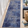 Area Rugs for Living Room, Paisley Distressed Rug, Anti-Slip Stain-Resistant Soft Accent Carpet - 2 of 4