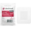 Dealmed Island Dressing, Sterile, Adhesive Borders with Non-Stick Pads, White (Pack of 1) - 2 of 4