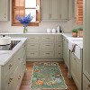 Lahome Machine Washable Back to College Series Floral Plant Floor Mat-Natural Bio-Printed Soft Rug for Living Room, School, Bedroom, or Entryway - 3 of 4