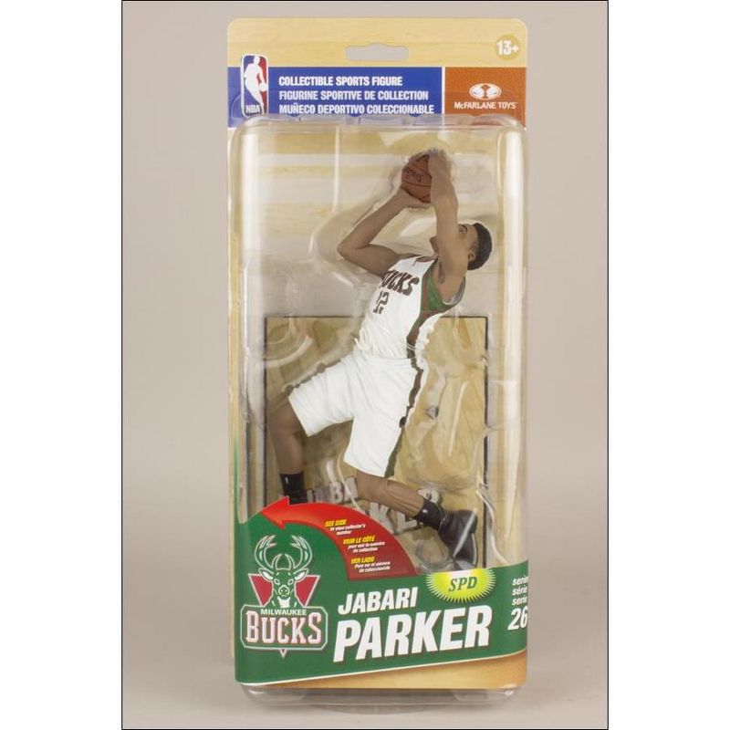 Mcfarlane Toys McFarlane NBA Series 26 Milwaukee Bucks Jabari Parker Figure, 1 of 5