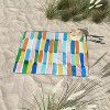 Jacqueline Maldonado Dreamy Watercolor Dashes Multi Picnic Blanket - Deny Designs - 3 of 3