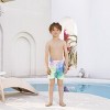 PATPAT Family Matching Swimwear Set Mommy and Me Cutout Tie-dye One-Piece Swimsuits Swim Trunks Shorts - 3 of 4