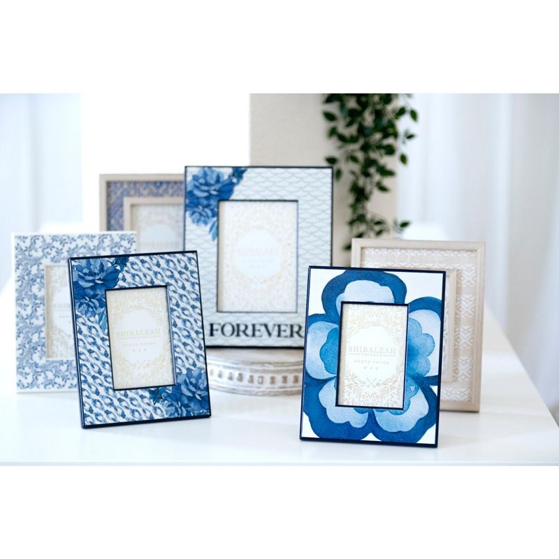 Shiraleah Blue Eden Woven 4x6 Picture Frame, 4 of 5