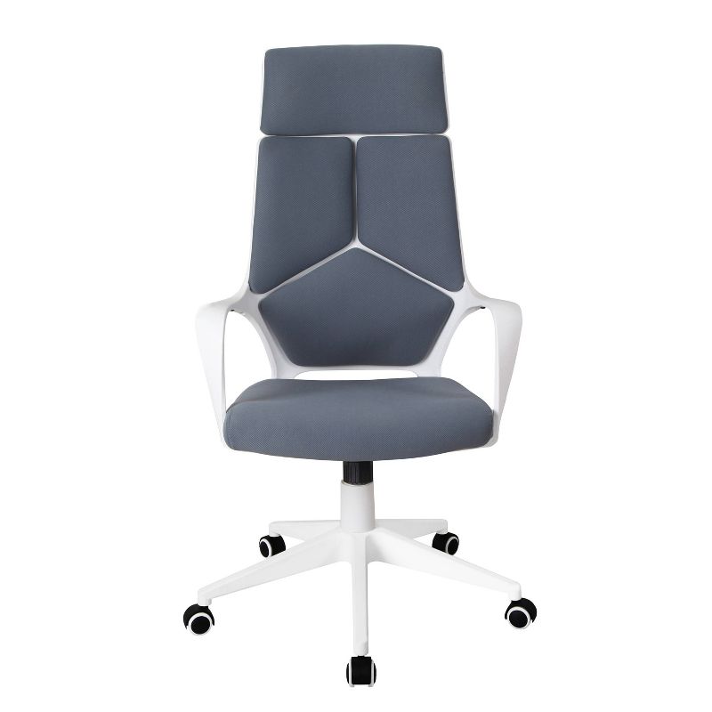 Modern Studio Office Chair Gray/White - Techni Mobili, 4 of 8