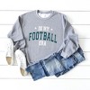 Simply Sage Market Women's Graphic Sweatshirt In My Football Era - Green - 3 of 4