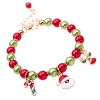 Santa Claus Reindeer Bracelet Christmas Gift - 2 of 4