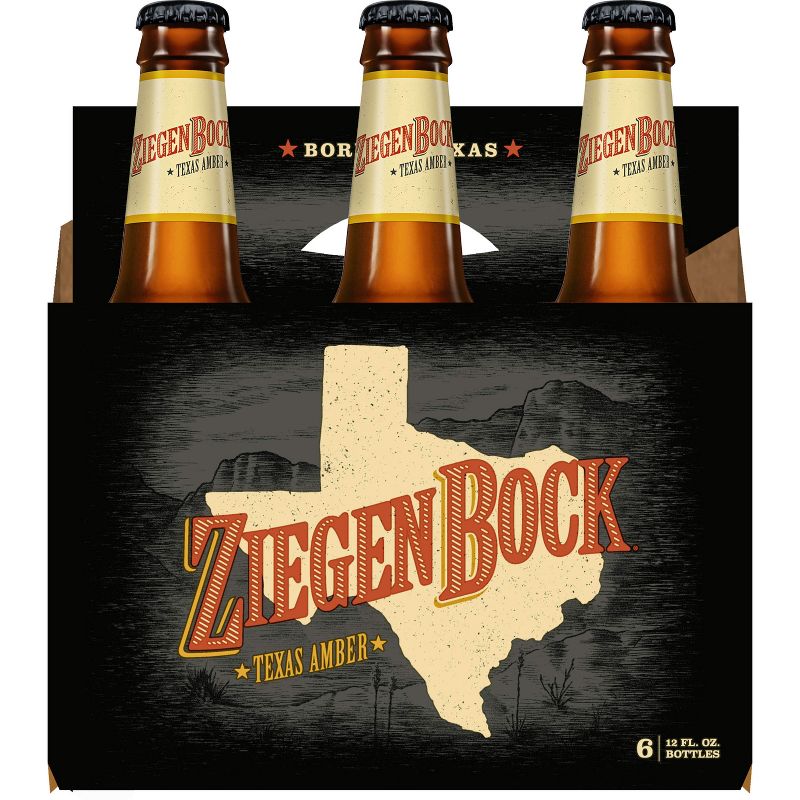 ZiegenBock Texas Amber Beer - 6pk/12 fl oz Bottles, 4 of 7