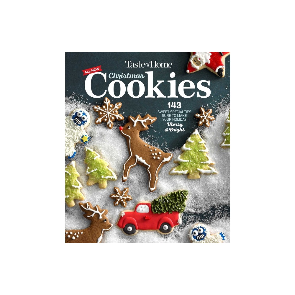 Taste of Home All New Christmas Cookies - (Taste of Home Holidays) (Spiral Bound)