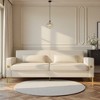 3-Seat Luxury Modern Sofa with Gold Accents - 4 of 4