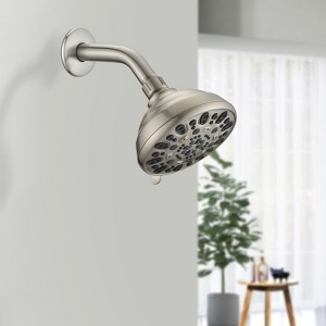 PAGED Single Handle 5-functions Shower Head Rainful Shower Heads with Tub Spout and Valve for Bathroom - 1 of 4