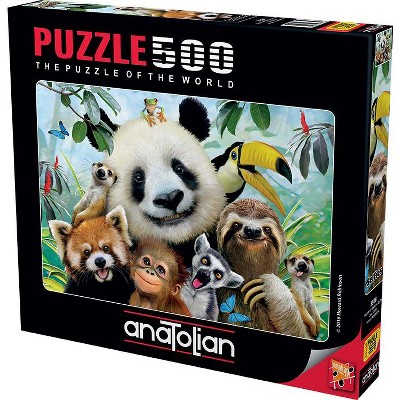 Anatolian Zoo Selfie 500 pc   Jigsaw Puzzle 3596