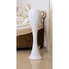 Uniquewise 39 Tall White Narrow Unique Fiberglass Modern Floor Vase - 3 of 4