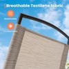 Pellebant Set of 4 Patio Folding Chairs 4-Pack Dining Chairs - 4 of 4