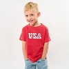 The Juniper Shop USA Distressed Stars Youth Short Sleeve Tee - 4 of 4