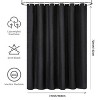 LunaLulinlk Waffle Shower Curtains with 12 Hooks - 3 of 4