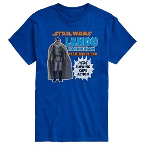 Men's - Star Wars - Lando Action Figure Short Sleeve Graphic T-Shirt - 1 of 4